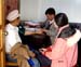 chinacal volunteers interviewing a patient